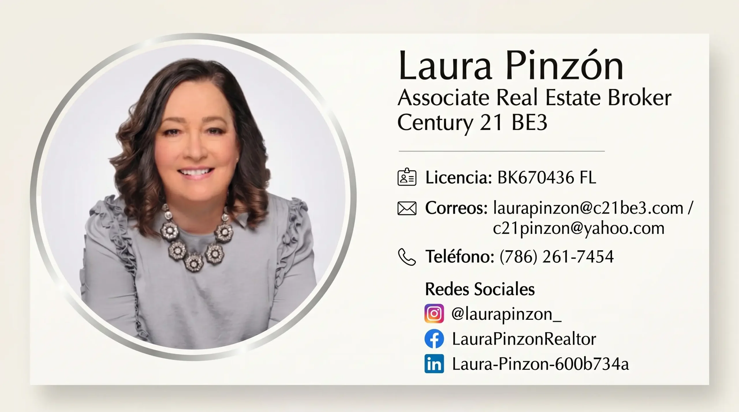 Laura Pinzón - Century 21 BE3